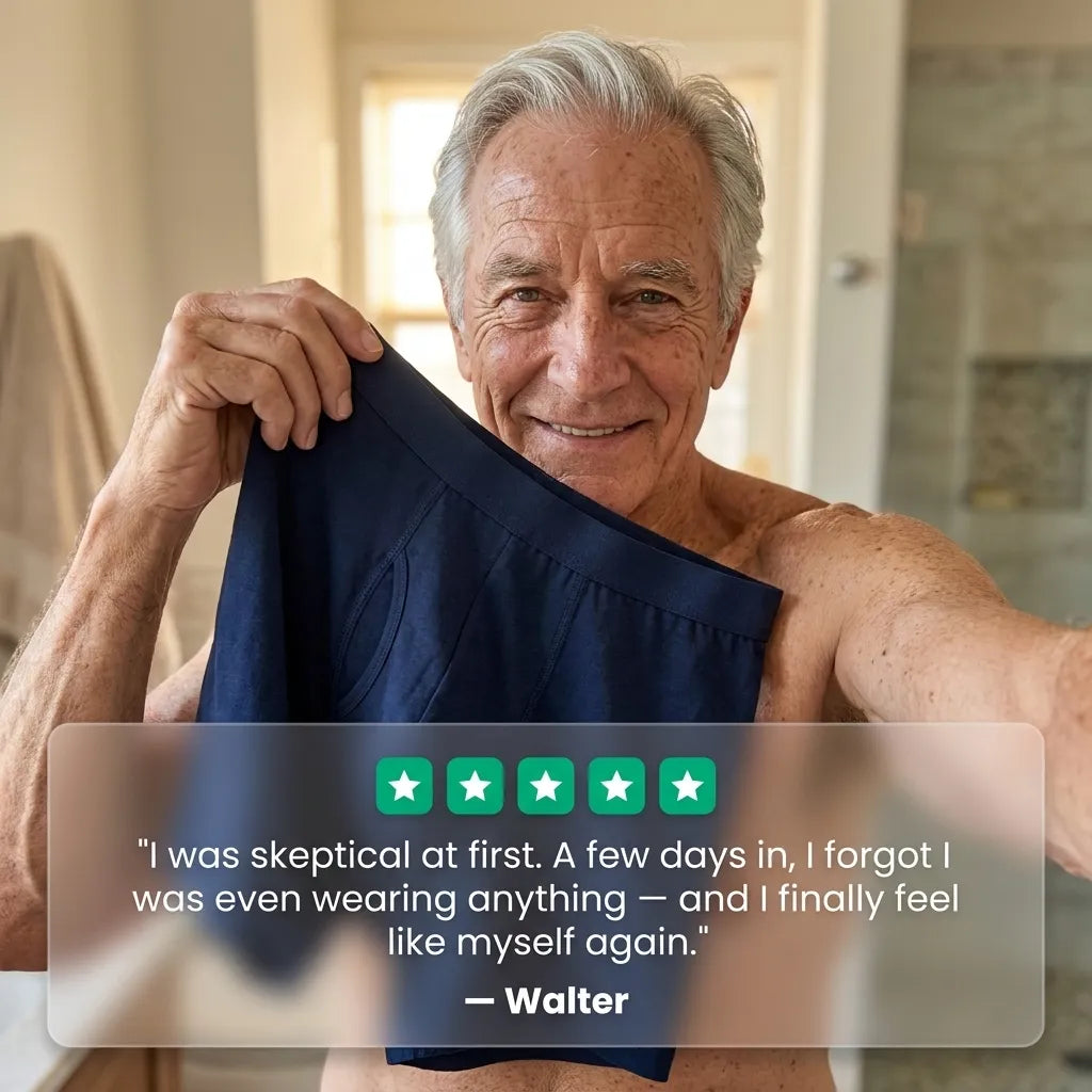 Ultra‑Absorbent Incontinence Boxer Briefs