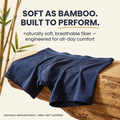 Men’s Ultra‑Absorbent Incontinence Boxer Briefs