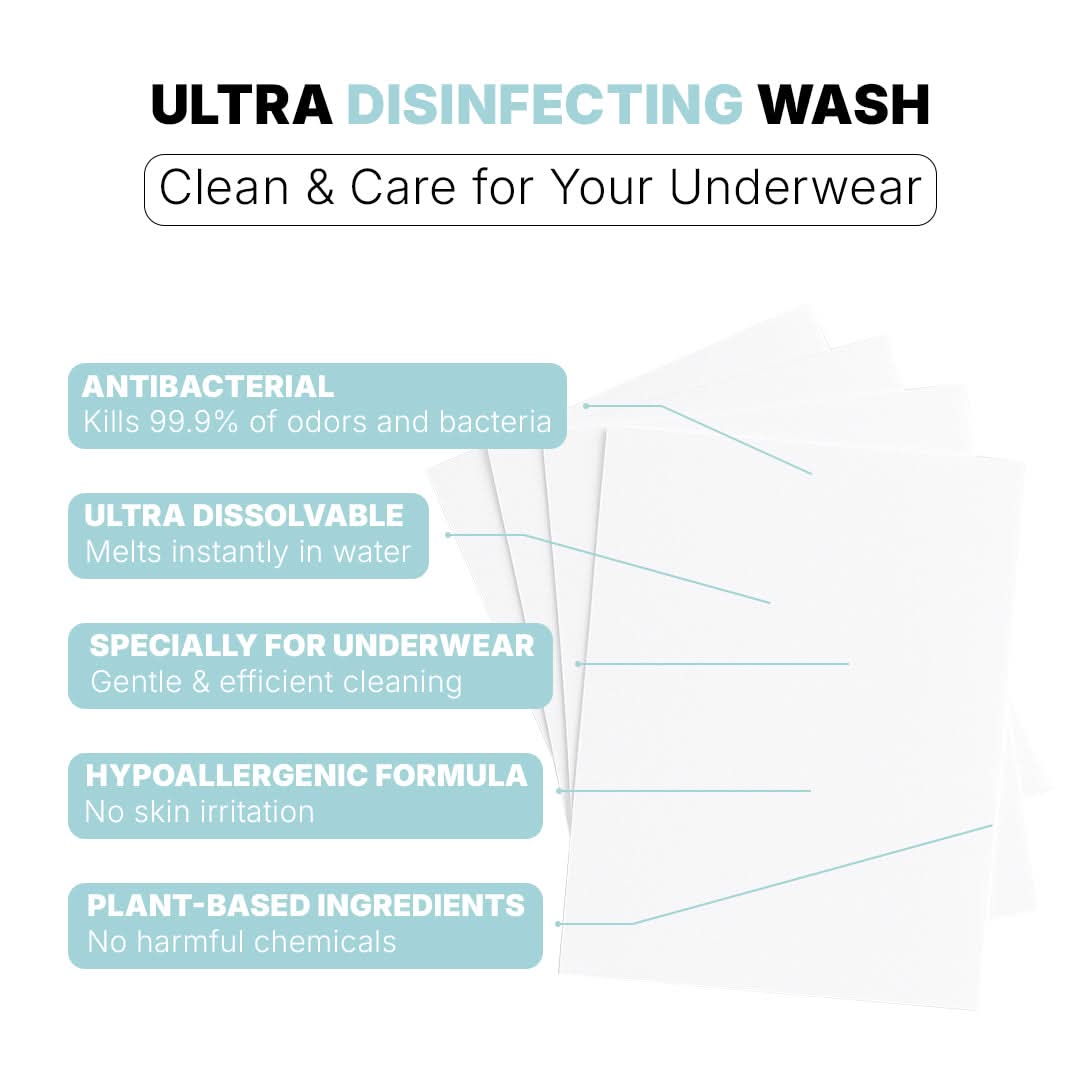 Antibacterial Laundry Sheets