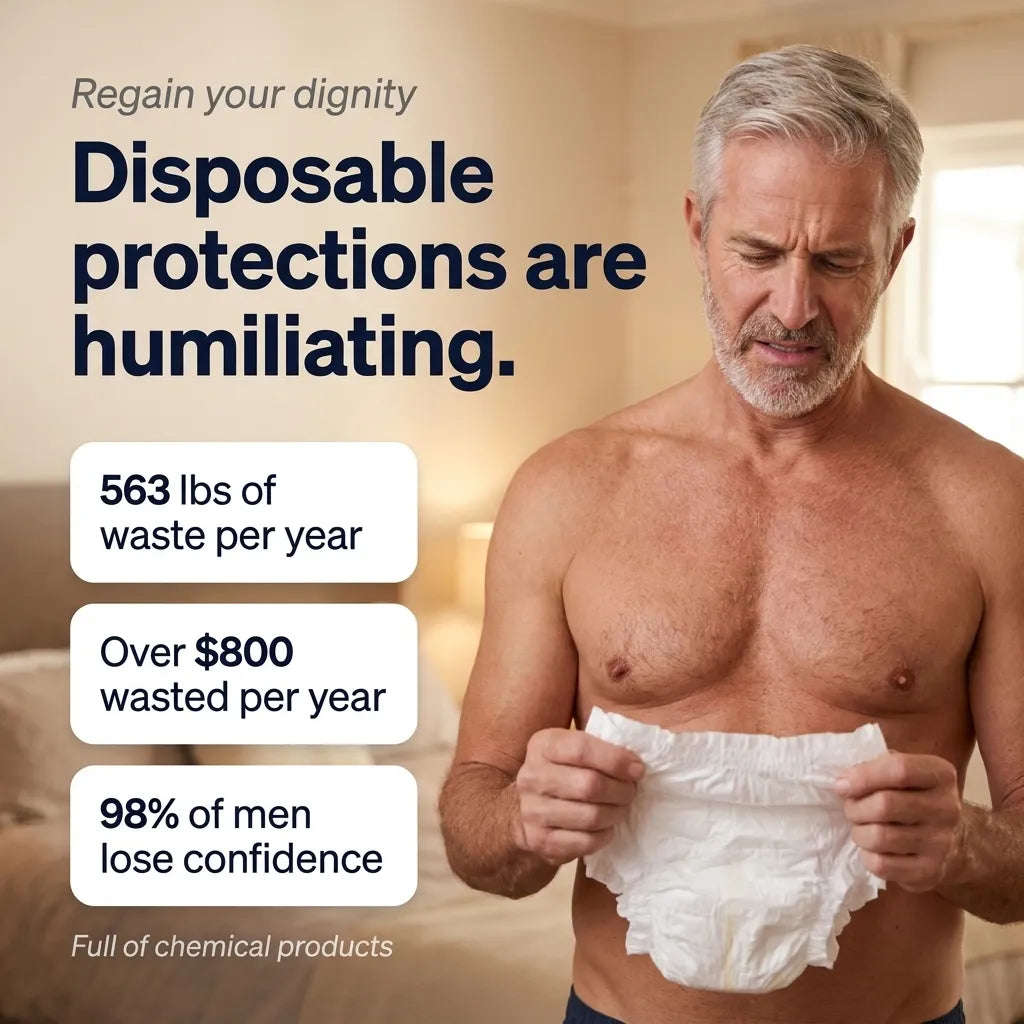 Ultra‑Absorbent Incontinence Boxer Briefs