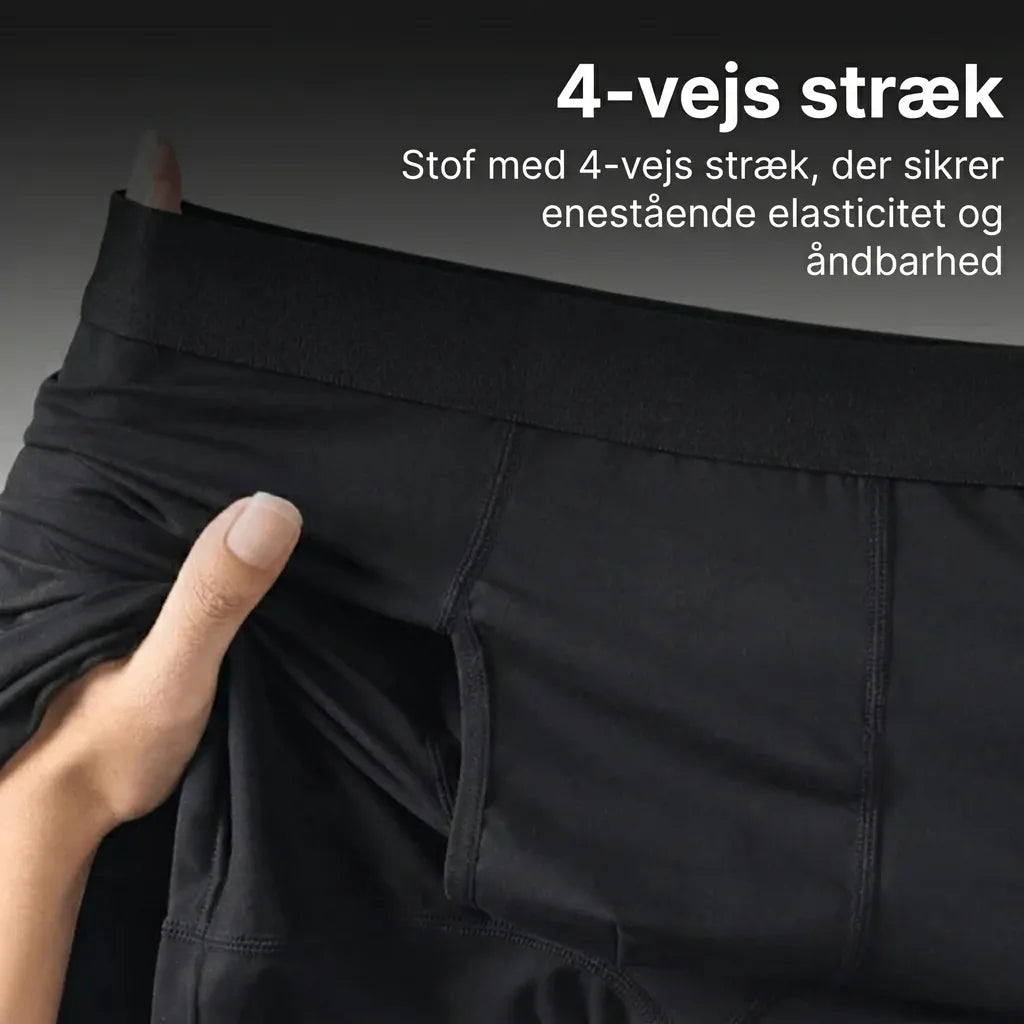 Ultraabsorberende inkontinens-boksershorts til mænd