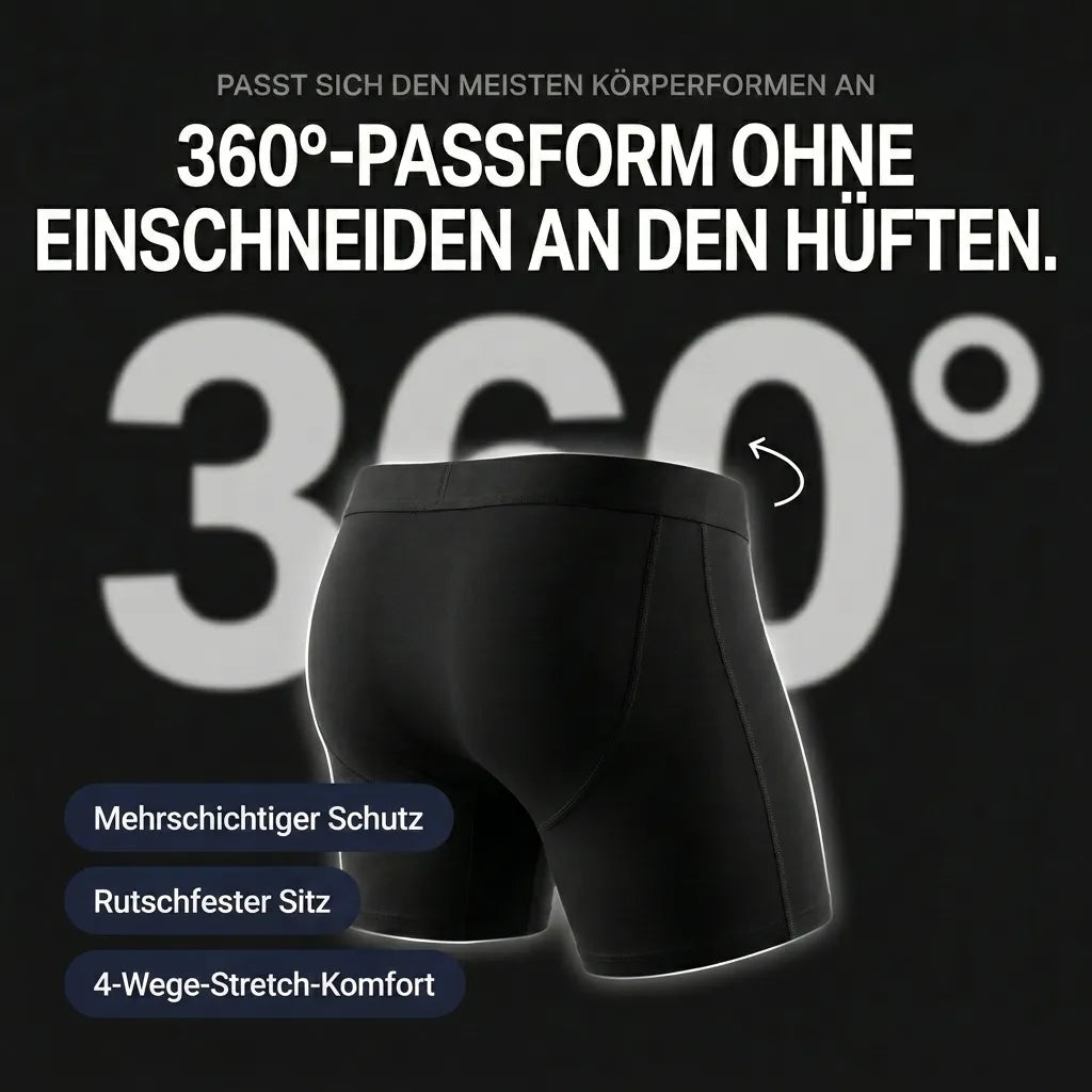 Ultraabsorbierende Inkontinenz-Boxershorts für Männer