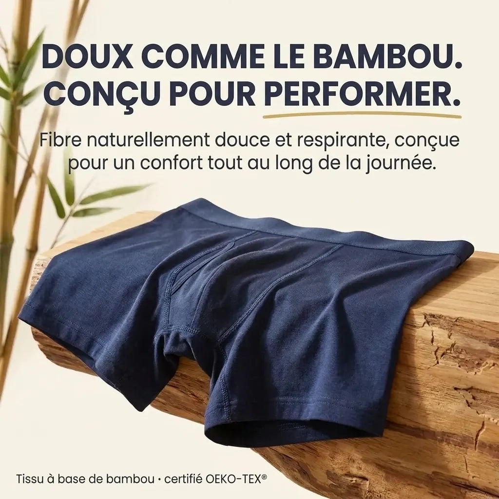Boxers d’incontinence ultra-absorbants pour hommes