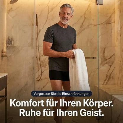 Ultraabsorbierende Inkontinenz-Boxershorts für Männer