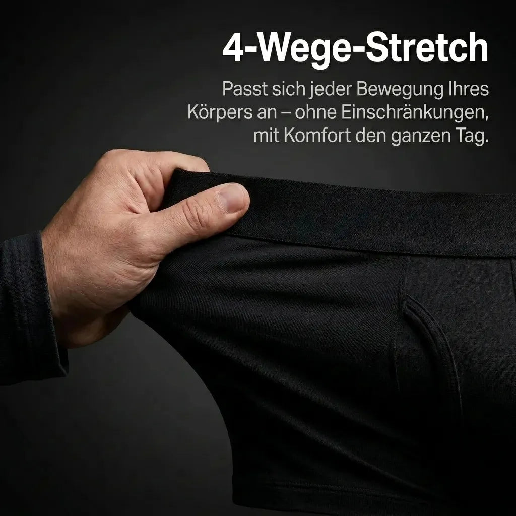 Ultraabsorbierende Inkontinenz-Boxershorts für Männer